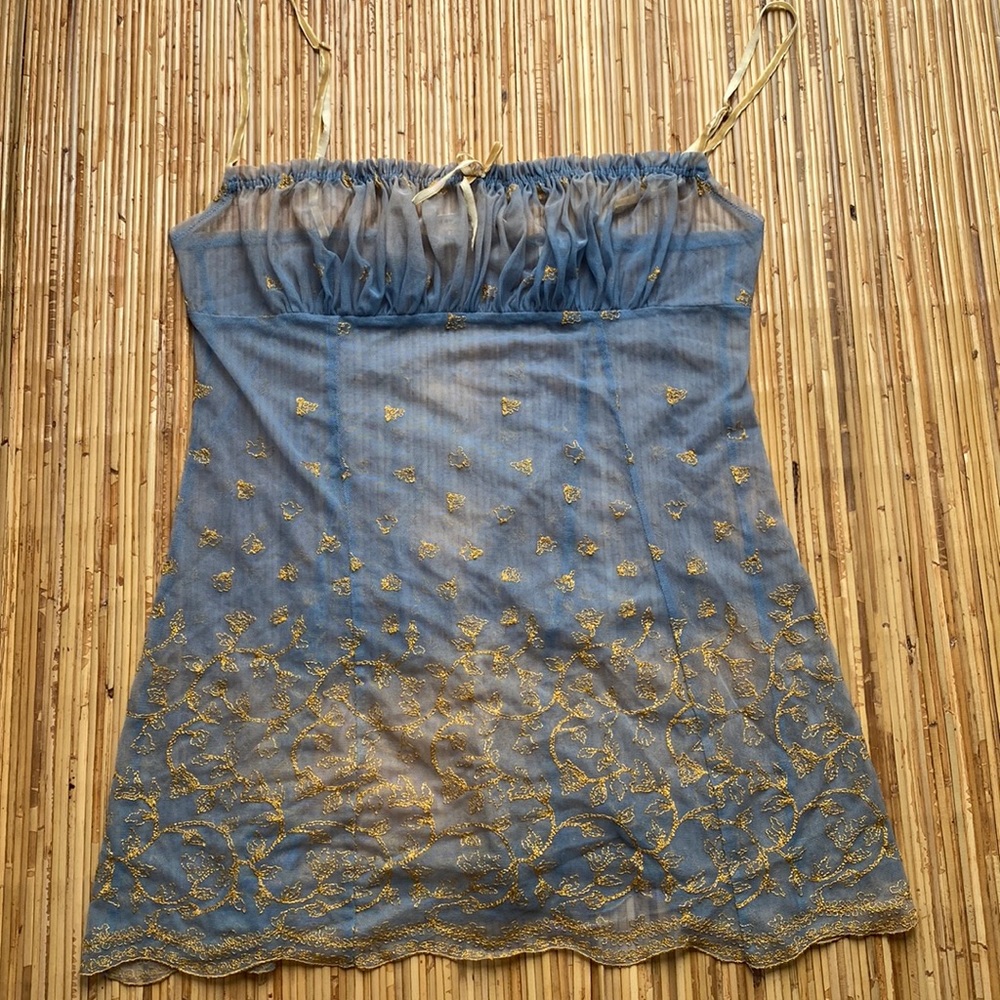 Vintage Victoria Secret Mini Sheer Gown